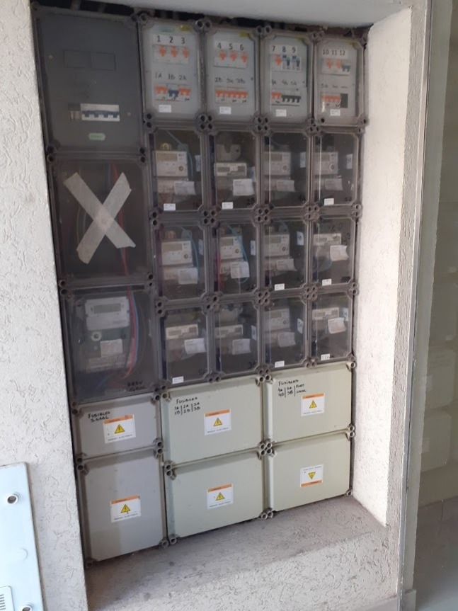 gallery/Batería de medidores. Foto 4